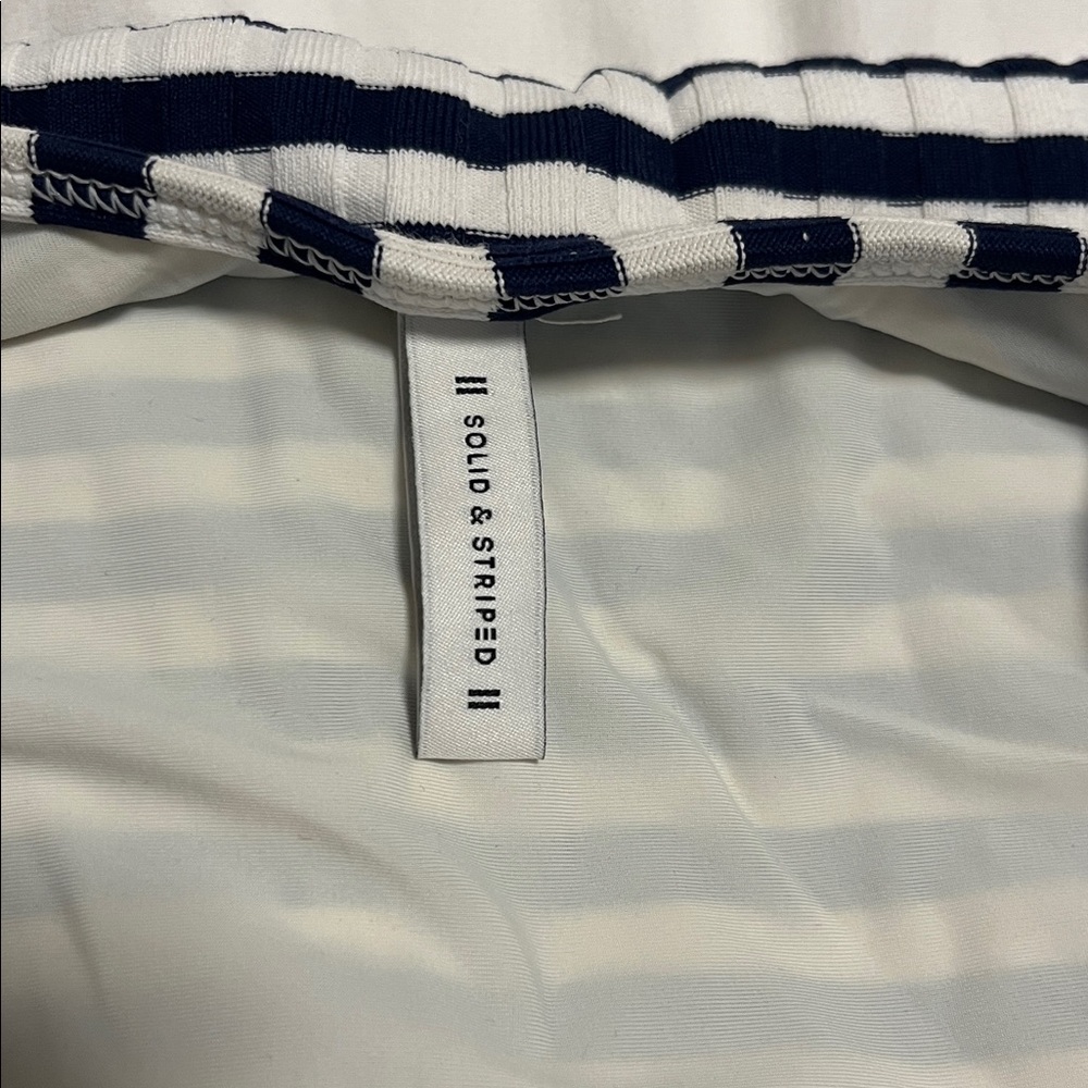 SOLID & STRIPED One Piece Bathing Suit - Picture 2 of 9